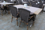 Разпродажба на ратанови столове за заведения